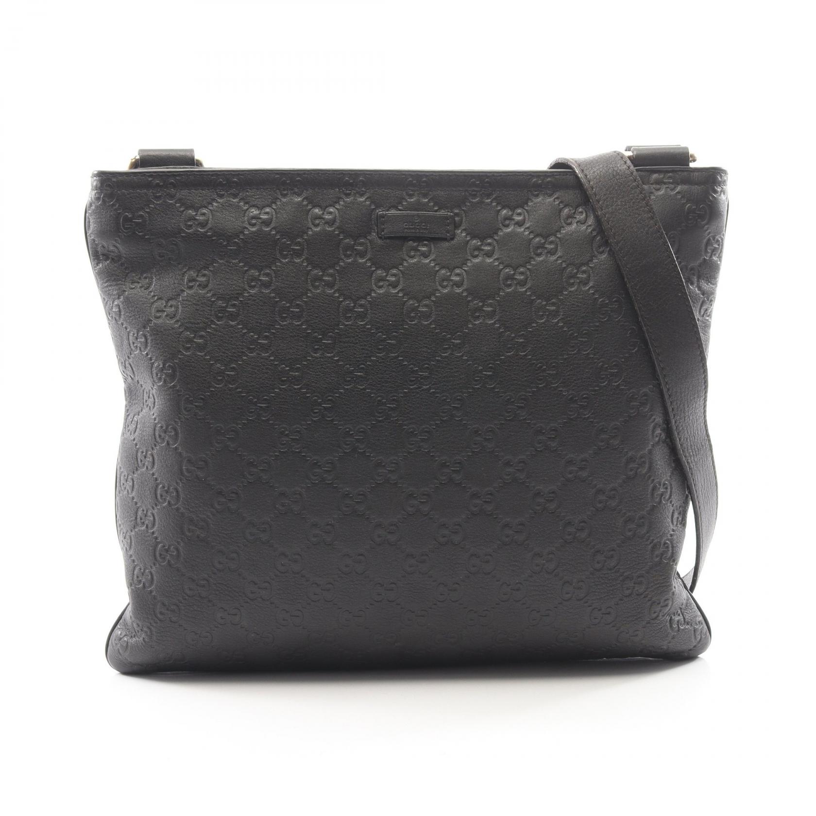 ≪10%OFFクーポン 7/19 20時～7/26 9:59≫グッチ GUCCI グッチシマ ショルダーバッグ バッグ レザー メンズ レディース ブラウン系 201446 【中古】｜Mike Museum