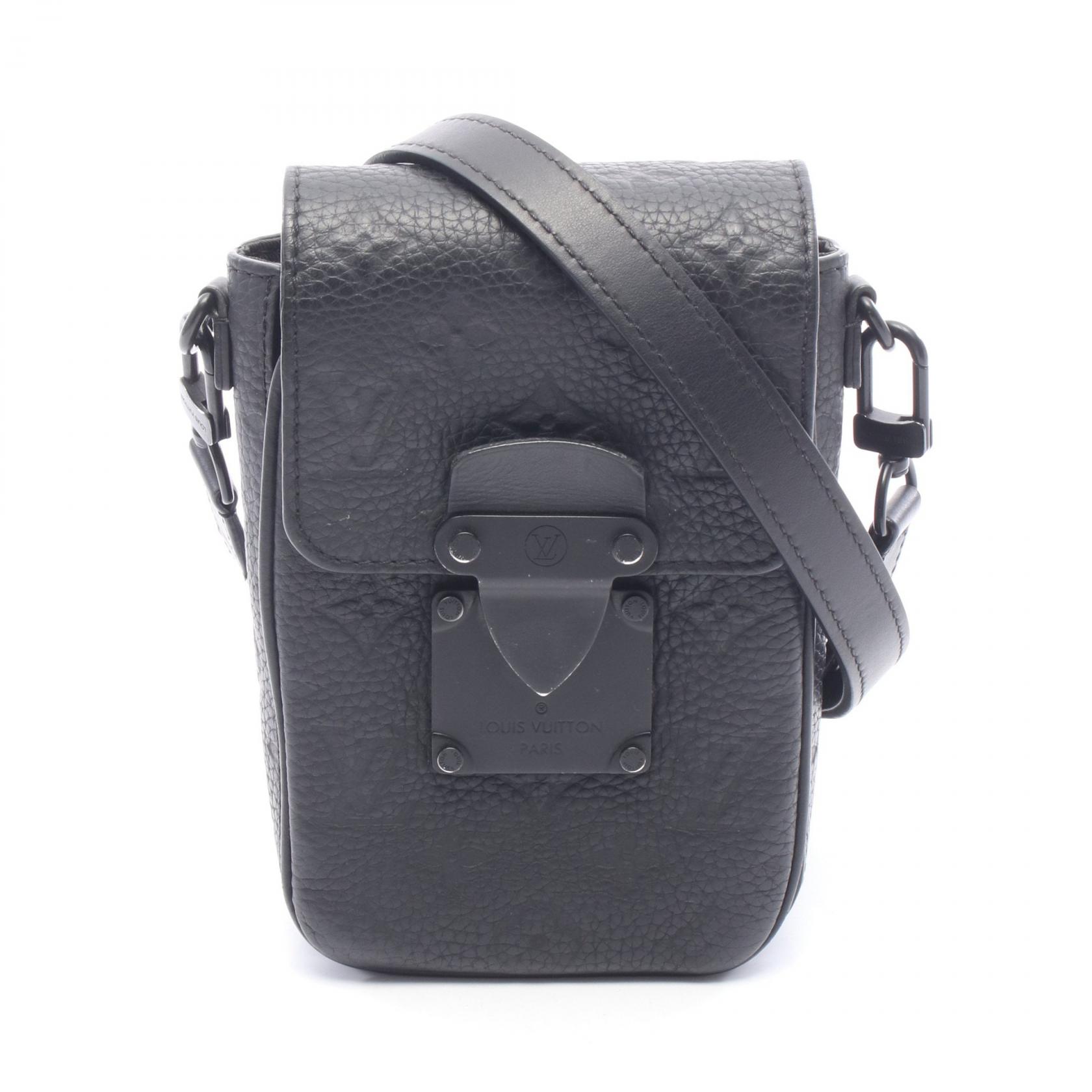 ルイ・ヴィトン LOUIS VUITTON Sロック ヴェルティカル ウェアラブル ウォレット トリヨンモノグラム ノワール ショルダーバッグ バッグ レザー メンズ ブラック系 M81524 【中古】｜Mike Museum