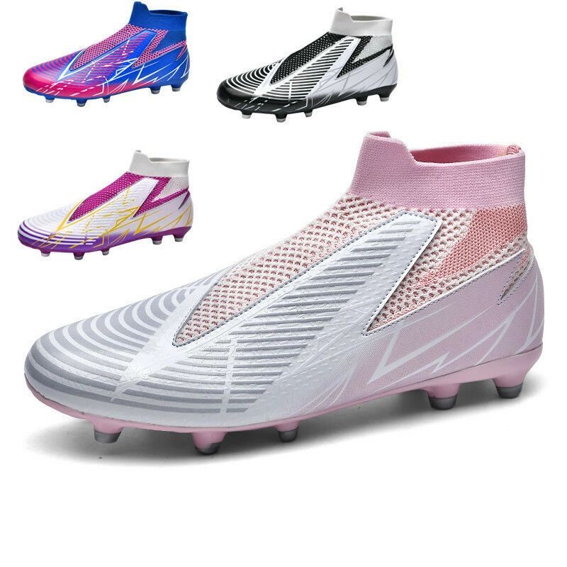 サッカーシューズ グレー ネイビー Amazon | [DZXZ] サッカースパイク キッズ ジュニア サッカー