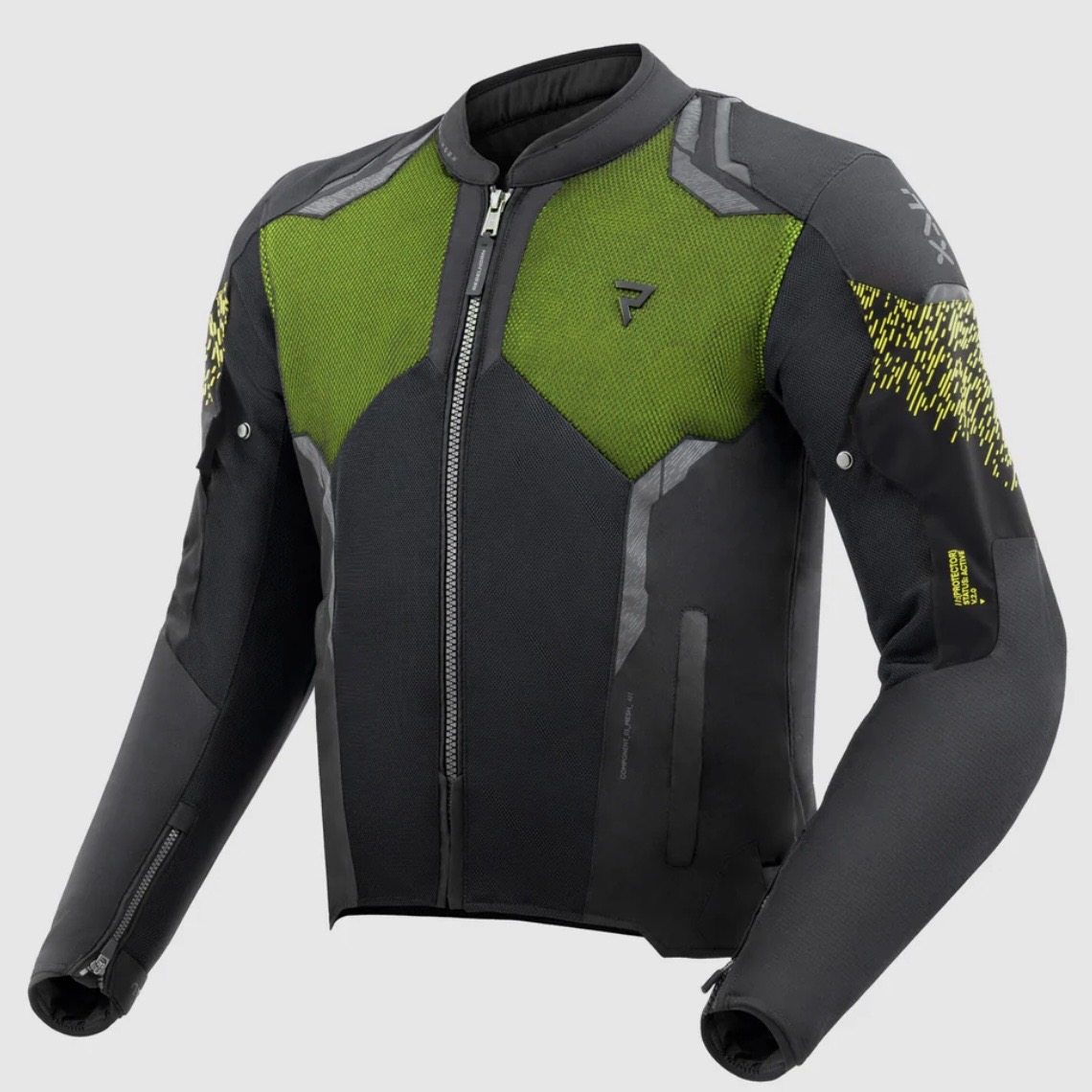 REBELHORN（レベルホーン）メッシュジャケット "Jax Motorcycle Jacket" 【グリーン】 防水ライナー 春夏向け バイク用 送料無料 正規総代理店 MikeRide｜MikeRide