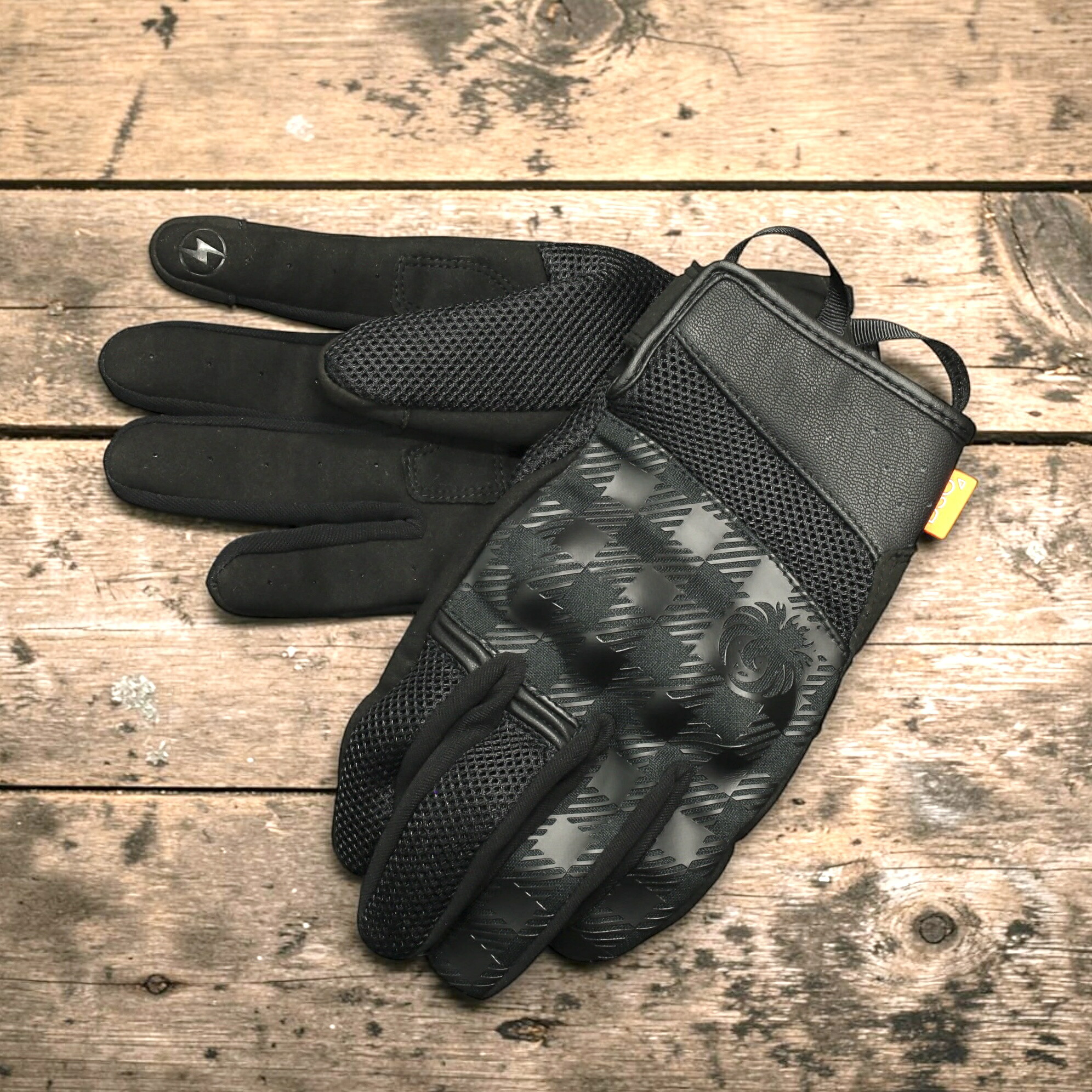 MERLIN マーリン メッシュグローブ "Barrett Mesh D3O Glove" 【ブラック】スマホタッチ 春夏向け バイク用 送料無料 正規総代理店 MikeRide|MikeRide
