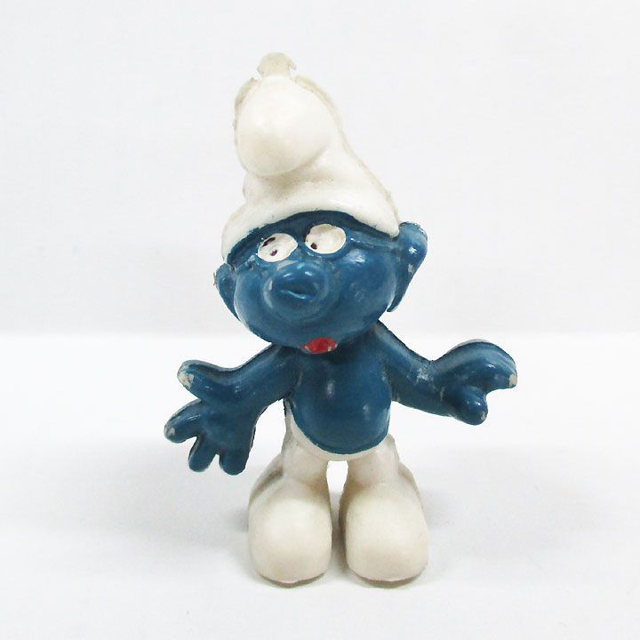 楽天市場 スマーフ Smurf ｐｖｃフィギュア ブレイニー 眼鏡なし 006 キャラクター ベルギー コレクション アメリカ雑貨 マイクのおもちゃ箱