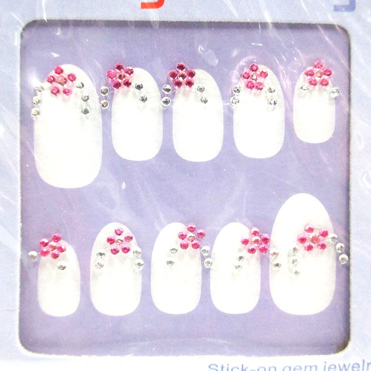楽天市場 ネイルシール お花 ライン ｐｋ ストーン ３ｄシール アメリカ雑貨 マイクのおもちゃ箱