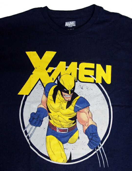 楽天市場 エックスメン X Men大人 メンズ ｔシャツ コミック ウルバリン Lgサイズ Nv ワケあり マーベル Marvel ウルヴァリン アメコミ アメキャラ キャラクターｔシャツ ネイビー キャラクターｔシャツ アメリカ雑貨 マイクのおもちゃ箱