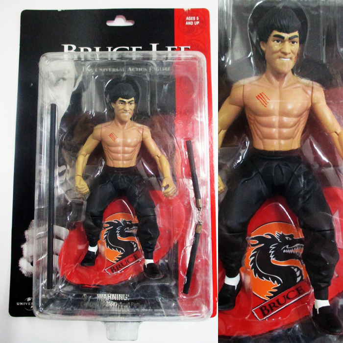 楽天市場 ブルース リー Bruce Lee アクションフィギュア キズver 李小龍 ブルースリー アメリカ雑貨 マイクのおもちゃ箱