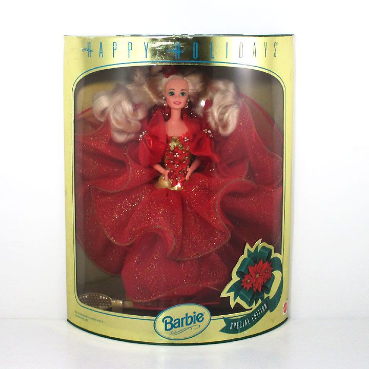 楽天市場】〇1996年 バービー 【Happy Holiday Barbie Special Edition