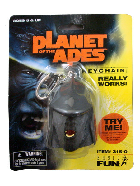〇【 猿の惑星 PLANET of the APES 】 『 アター ATTAR キーチェーン 』ストラップ キーリング キーホルダー 映画 雑貨 アメリカ雑貨 輸入雑貨 コレクション画像