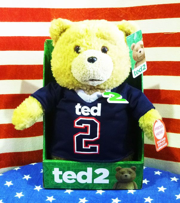 テッド Ted トーキング プラッシュ ユニフォーム 30cm Ted2 ぬいぐるみ くま クマ 映画 Movie 人気 おすすめ 喋る お喋り 人形 かわいい アメリカ雑貨 コレクション コレクター Jaquemeng Com