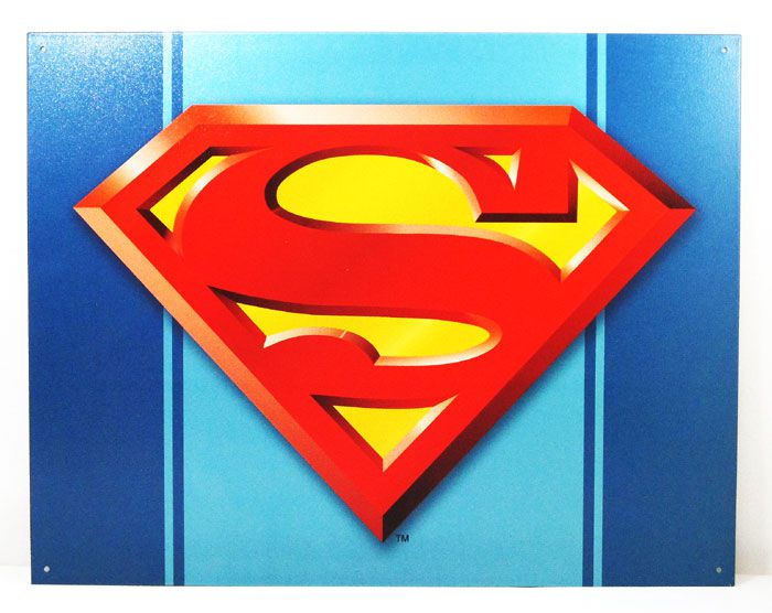 楽天市場 ブリキ看板 プレート ｄｃ スーパーマン ロゴ Superman アメコミ アメキャラ アメリカ雑貨 アメリカン雑貨 インテリア ダイナー ディスプレイ アメリカ雑貨 マイクのおもちゃ箱