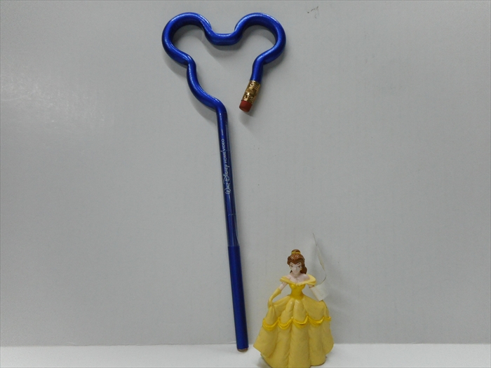 楽天市場 ワケあり Disney ミッキー型鉛筆 ベル指人形セットディズニー 美女と野獣 ディズニープリンセス アメリカ雑貨 マイクのおもちゃ箱