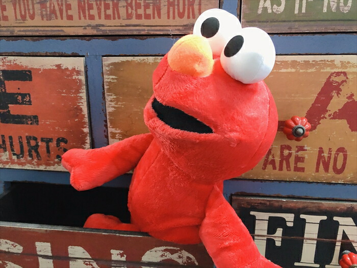 楽天市場 セサミストリート Sesame Street エルモ ぬいぐるみアメリカ雑貨 アメ雑 おもちゃ クリスマス プレゼント アメリカ雑貨 マイクのおもちゃ箱