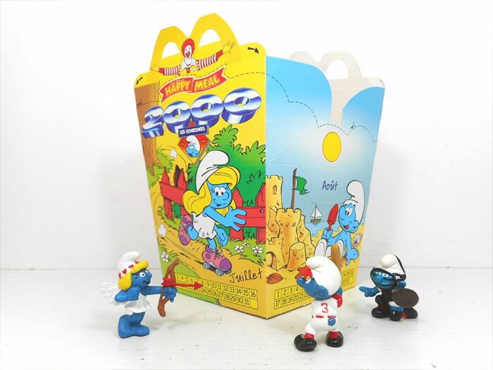 楽天市場】〇スマーフマクドナルドハッピーセットボックス