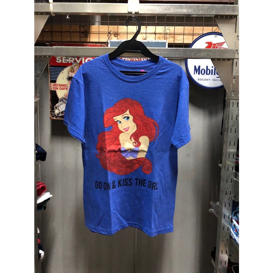 楽天市場 Disney ディズニー 大人ｔシャツ アリエル ブルー アメリカ雑貨 アメ雑 アメカジ ディズニープリンセス かわいい アメリカ雑貨 マイクのおもちゃ箱