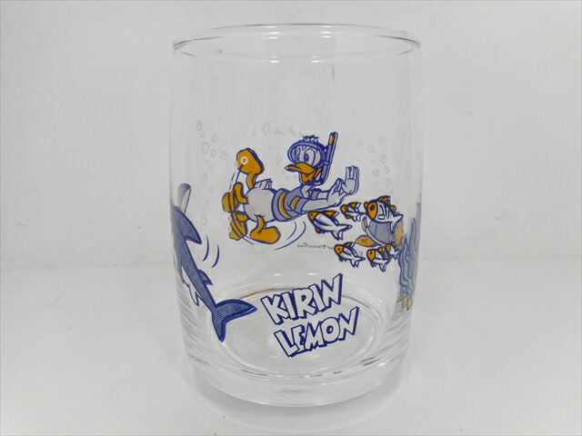 楽天市場 Disney ディズニーキリンレモン グラス ドナルド 海 食器 ガラス サメ かわいい ファンシー レトロ アメリカ雑貨 マイクのおもちゃ箱