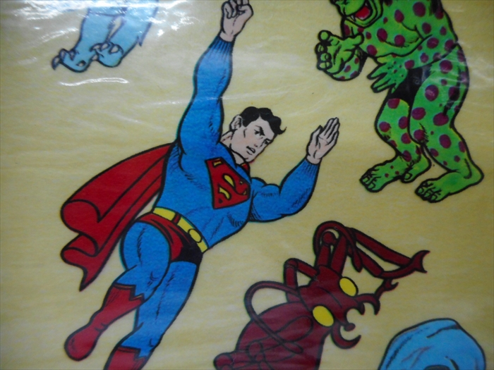 楽天市場 Super Man スーパーマン 削りシールセットdcコミック アメコミキャラ アメリカ雑貨 マイクのおもちゃ箱