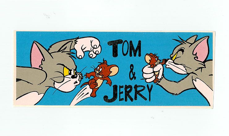 楽天市場 トムとジェリー Tom Jerry デザイン カード トム ジェリー ハンナバーベラ アメキャラ コレクション アメリカ雑貨 マイクのおもちゃ箱