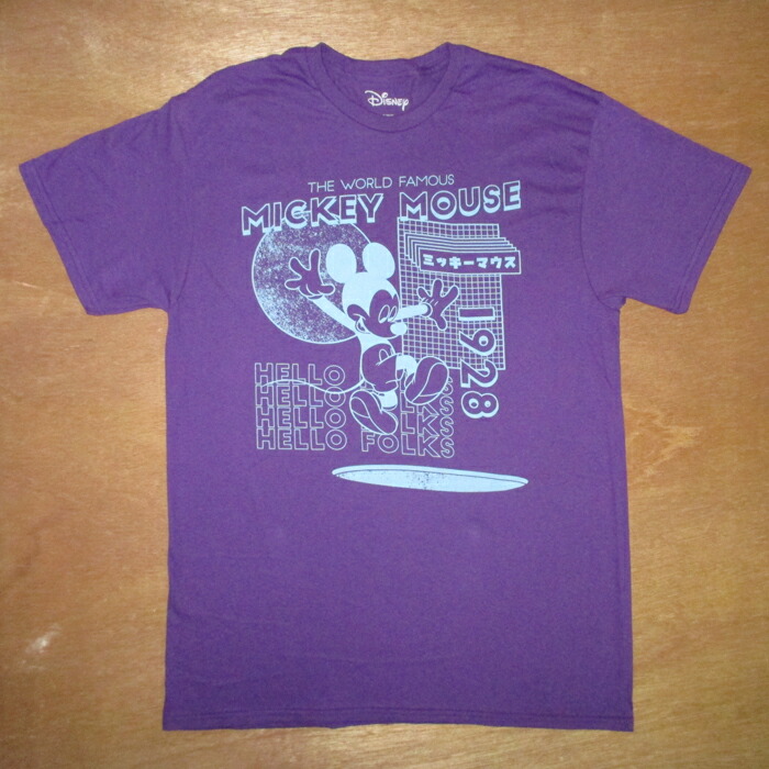 楽天市場 ディズニー Disney大人 メンズｔシャツ The World Famous Ind ディズニー Disney アメキャラ アメリカン雑貨 アメリカ雑貨 アメ雑 ミッキーマウス 映画 テーマパーク ディズニーランド ディズニーシー アメｔ アメリカ雑貨 マイクのおもちゃ箱