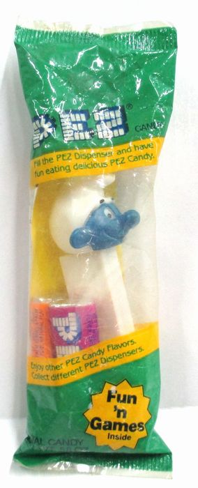 キャラクター ベルギー Smurf スマーフ お菓子 Pez スマーフ Wh 緑 ペッツ キャンディー アメリカ雑貨 マイクのおもちゃ箱数量限定入荷 アメリカン雑貨 ヨーロッパ お菓子 コレクション ヨーロッパ コレクション
