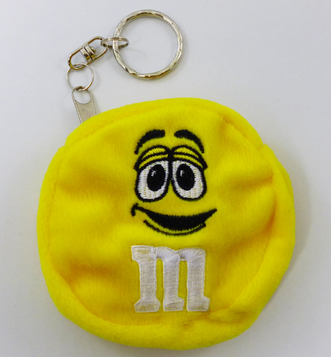M&M's イエローマスコット お菓子入れ M&M'S/エムアンドエムズ・CHARACTER CASE/キャラクターケース