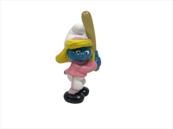 スマーフ Smurf スマーフェット バッター Pvc フィギュア 186 キャラクター コレクション ヴィンテージ フィギュア かわいい 野球 Alltherightmovies Com