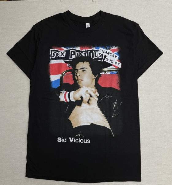 人気カラーの USA 直輸入 〇 Sid Vicious シド ヴィシャス Ｔシャツ BK