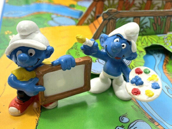 楽天市場】〇【 スマーフ smurf 】『 ロボット2体セット(20012・20175