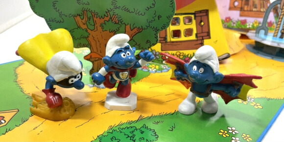 楽天市場】〇【 スマーフ smurf 】『 ロボット2体セット(20012・20175