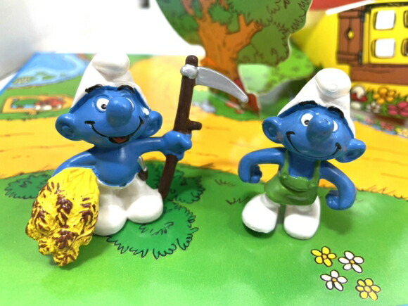 楽天市場】〇【 スマーフ smurf 】『 パン屋さん2体セット