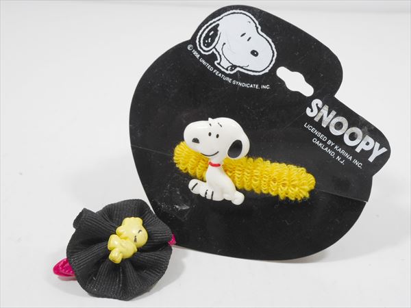 完売！スヌーピーセット★ヘアゴム Amazon | shobido 粧美堂 SNOOPY ヘアアイテムシリーズ ヘアゴム