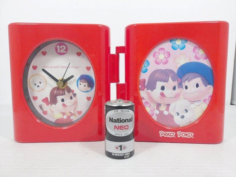 ペコちゃん 置き時計 ガス灯 昭和 レトロ 非売品 楽天市場】〇【 不二家 ペコちゃん 】『ガス灯置き時計』人形