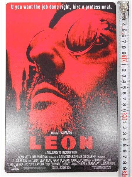 楽天市場】〇【 ブリキ看板 プレート 】『 映画 レオン LEON 』ティン