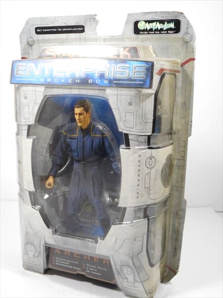 ◎【 スタートレック/STAR TREK 】『 ENTERPRISE ジョナサン・アーチャー/Jonathan Archer フィギュア 』 アメコミ アメリカ映画 フィギュア コレクション デッドストック ヴィンテージ画像