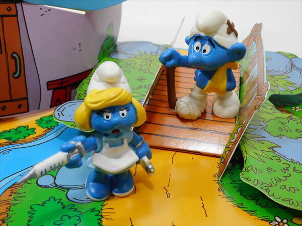 楽天市場】〇【 スマーフ smurf 】『 パン屋さん2体セット ( 20113