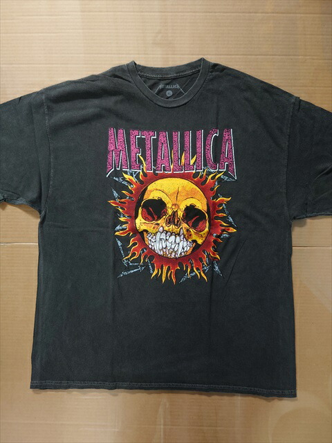 楽天市場】海外正規オフィシャル Metallica Pirate Skull Vintage Tee