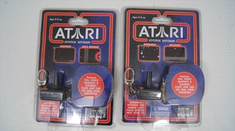 【楽天市場】 【アタリ/ATARI】『 ATARI Joy Stick Key Chain / キーホルダー TVゲーム 』TVゲーム キー ...