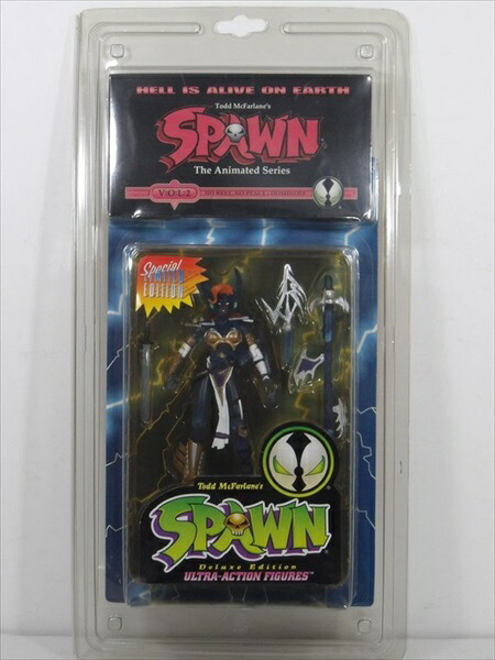 Spawn ブルークリアアンジェラアクションフィギュア 特別版 VHSコミック付 d59be609575f678a39dae7052d3581