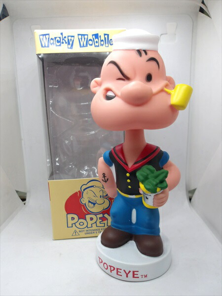 楽天市場】FUNKO ボビングヘッド ボブルヘッド ポパイ 人形 頭が
