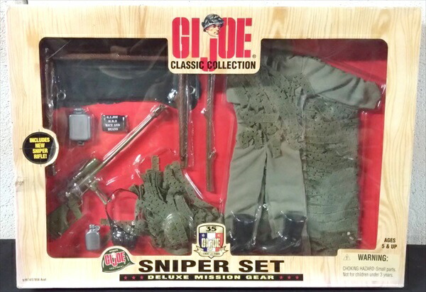◎【G.I.ジョー/G.I.JOE】『 SNIPER SET DELUXE MISSION GEAR / ミリタリー フィギュア 』フィギュア 人形 ドール ミリタリー GIジョー GIJOE CLASSIC COLLECTION 衣装セットファッション雑貨 アメリカ雑貨 アメ雑 雑貨画像