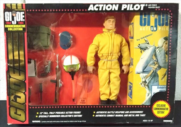 当時物　GIジョー G.I. JOE ACTION SOLDIER フィギュア 楽天市場】◎【G.I.ジョー/G.I.JOE】『 ACTION SOLDIER 黒髪ver