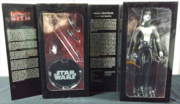 ◎【スターウォーズ/Star Wars】 『 ASAJJ VENTRESS LORDS OF THE SITH / フィギュア 』 フィギュア 人形 ドール 漫画 アメコミ Disney SIDESHOW サイドショウ アメリカ雑貨 アメ雑 雑貨