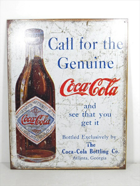 コカコーラ coca-cola 実使用 看板 約30cm 鉄製 楽天市場】メタルサイン 