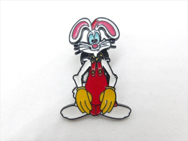 ◎【ロジャー・ラビット/Who Framed Roger Rabbit】『 ロジャー・ラビット / ピンバッジ 』バッジ バッチ ピンバッチ アメコミ アニメ 映画 Movie カートゥーン ファッション雑貨 アメ雑画像