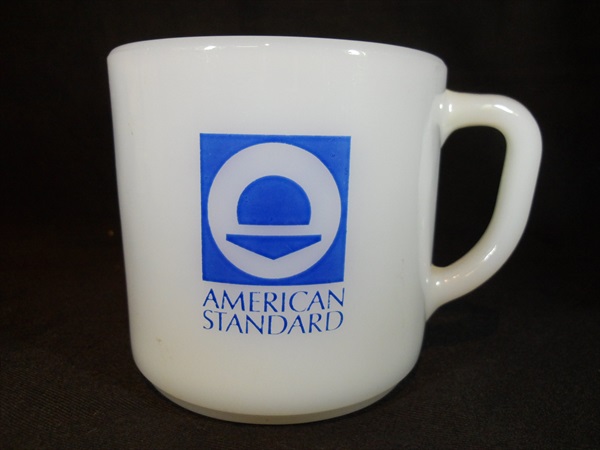 ◎【フェデラル/Federal】『 AMERICAN STANDARD ロゴタイプ Dハンドルマグ / コップ 』フェデラル コップ 優勝杯 マグカップ 水呑み 食器 レディキロワット ビンテージ 亜米利加雑貨 アメ雑 雑貨