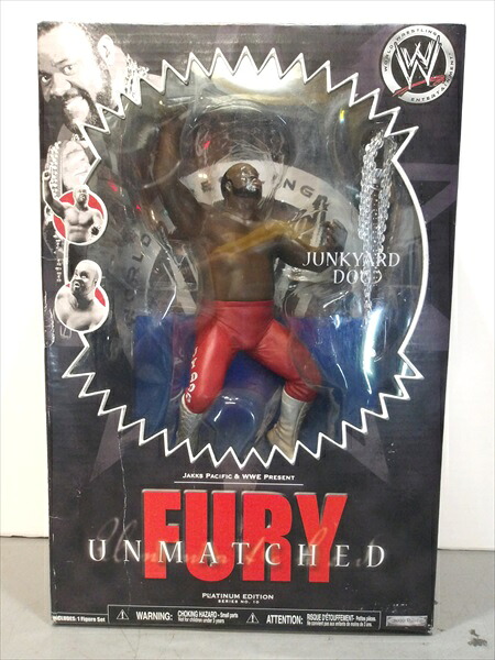 ◎【プロレス/professional wrestling】 『 WWE UNMATCHED FURY PLATIUM EDITION JUNKYARD DOG / フィギュア 』 人形 フィギュア ドール WWF ジャンクヤード・ドッグ アメリカ雑貨 アメ雑 雑貨