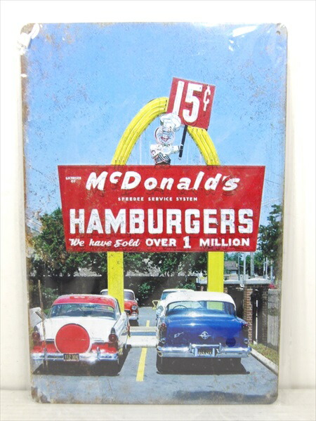 楽天市場】【McDonald's ヴィンテージ看板】マクドナルド Now Hiring