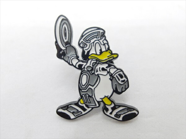 ◎【ピンバッジ/pin badge】『 Disney ドナルドダッグ トロン衣装 / ピンズ 』バッジ バッチ ピンバッチ PINS 映画 Movie ディズニー Donald Duck TRON アメコミ コレクション ファッション雑貨 アメ雑画像