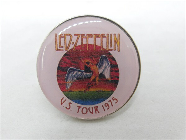◎【ピンバッジ/pin badge】『 LED ZEPPELIN U.S.TOUR 1975 A / ピンズ 』バッジ バッチ ピンバッチ PINS 音楽 バンド MUSIC ロックバンド レッド・ツェッペリン レッドツェッペリン コレクション ファッション雑貨 アメ雑画像