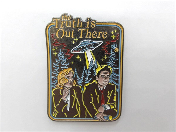 ◎【ピンバッジ/pin badge】『 The X-Files the truth is out there / ピンズ 』バッジ バッチ ピンバッチ PINS 映画 Movie ホラー X-ファイル Xファイル エックスファイル コレクション ファッション雑貨 アメ雑画像