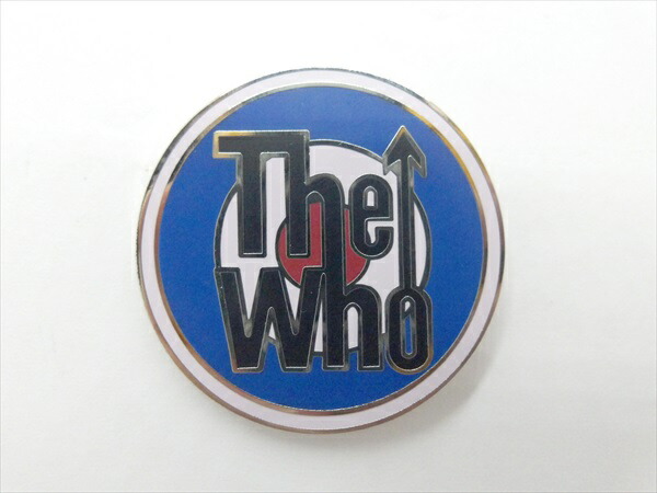 楽天市場】◎【ピンバッジ/pin badge】『 The Who バンドロゴ B