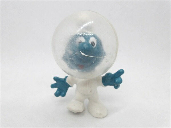◎【フィギュア/Figure】 『 smurf 20003 スマーフ アストロノーツ made in HongKong / PVCフィギュア 』 フィギュア 人形 ドール THE SMURFS スマーフ スマーフェット ビンテージ ファッション雑貨 アメ雑